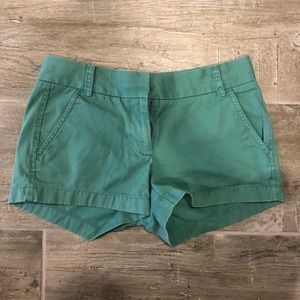 J. Crew Chino Short in Dark Sage Green